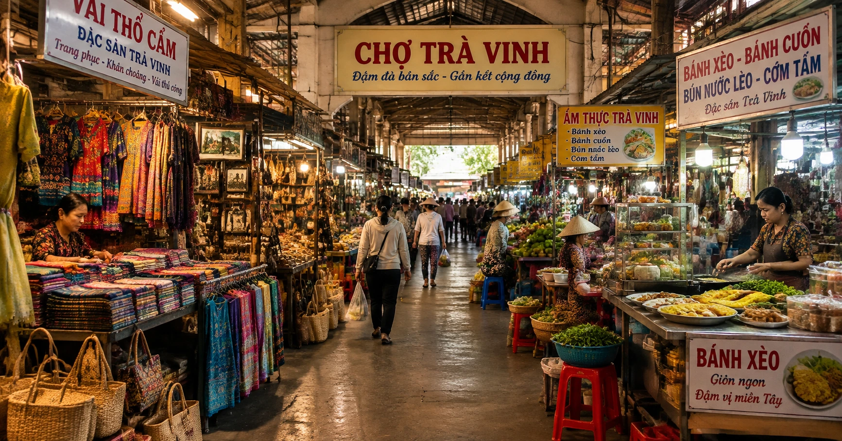 Chợ Trà Vinh – Trung tâm thương mại sầm uất và văn hóa đặc sắc - image 2